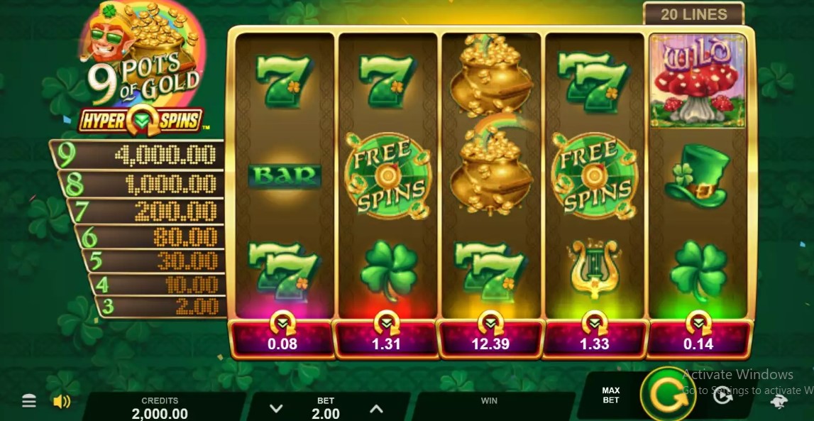9 Pots of Gold HyperSpins Slot Review