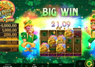 9 Pots of Gold HyperSpins Slot Win