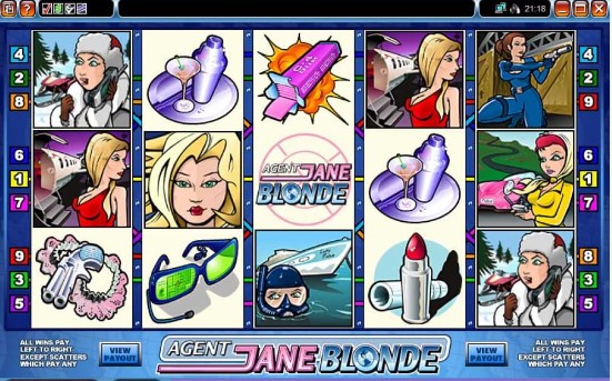 Agent Jane Blonde Slot Game Review1