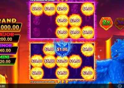 Area Link Phoenix Firestorm slot game review