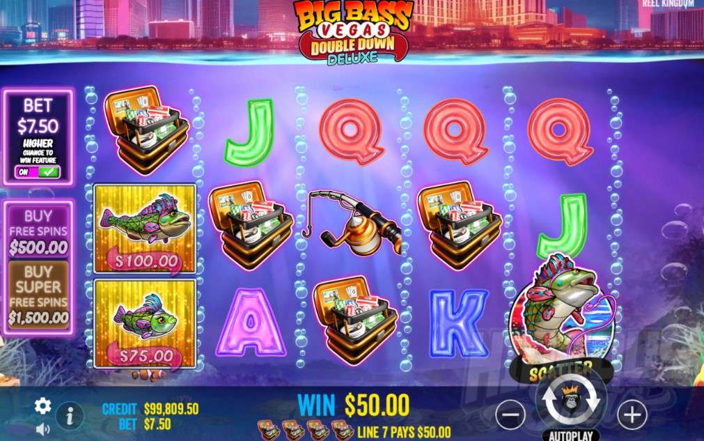Big Bass Vegas Double Down Deluxe Slot Big Bass Vegas Double Down Deluxe Slot