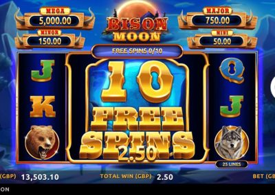 Bison Moon Link & Win Slot Game Review