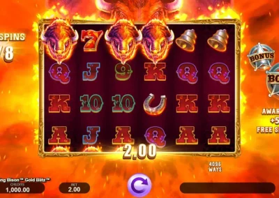 Blazing Bison Gold Blitz slot