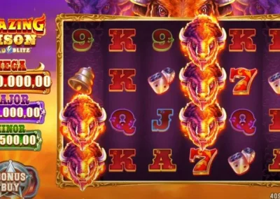 Blazing Bison Gold Blitz slot game