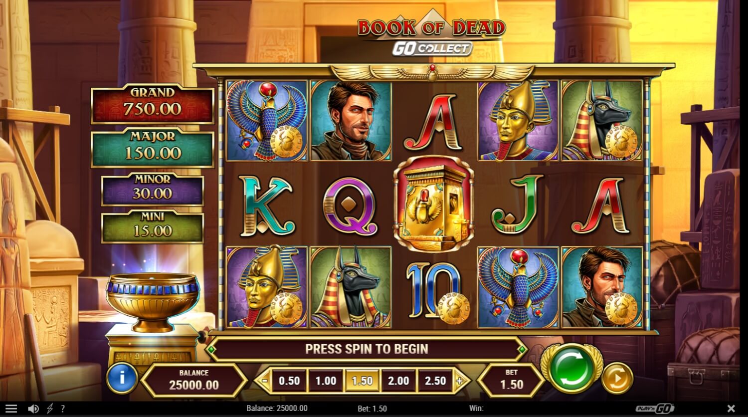 Book of Dead Go Collect Slot