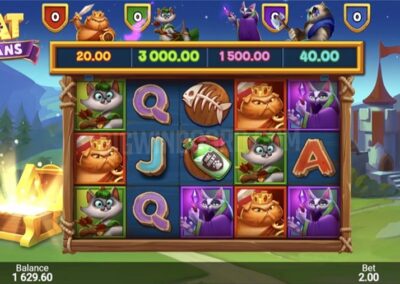 Cat clans slots game