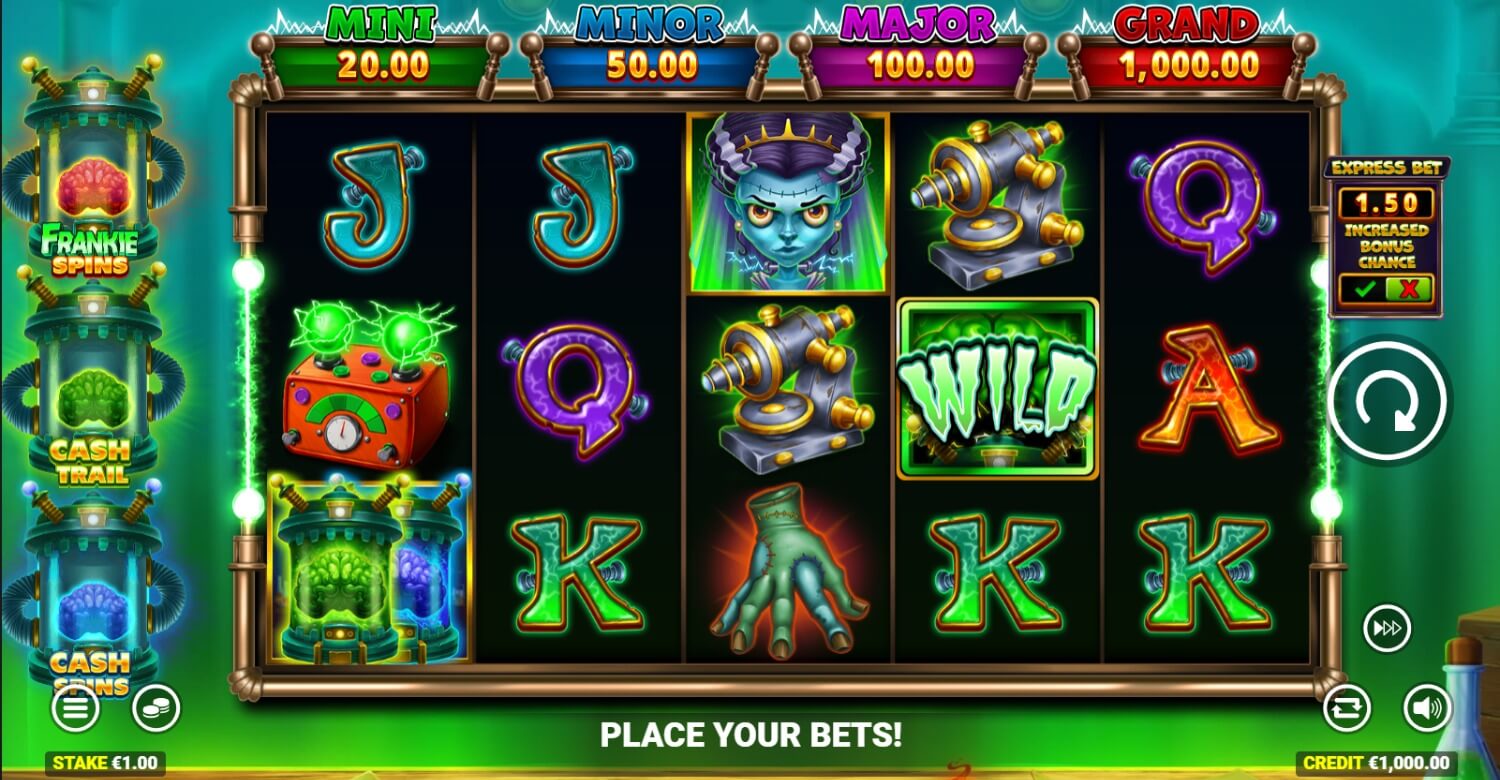 Frankenstein's Fortune Slot Review