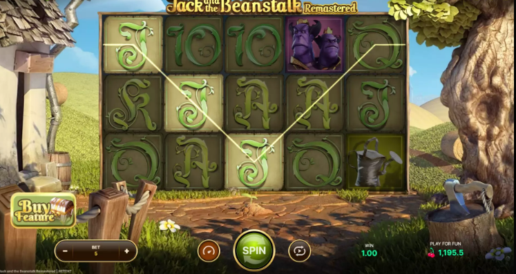 Jack and the Beanstalk slot game