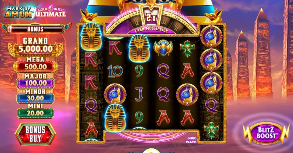 Mask of Amun Gold Blitz Ultimate Slot Review Mask of Amun Gold Blitz Ultimate Slot Review
