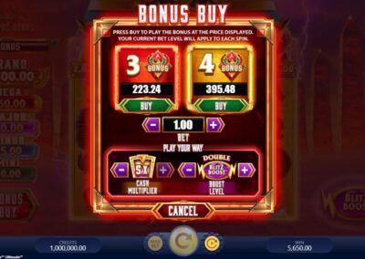 Mask of Amun Gold Blitz Ultimate Slot game