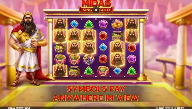 Midas King of Gold Slot Midas King of Gold Slot