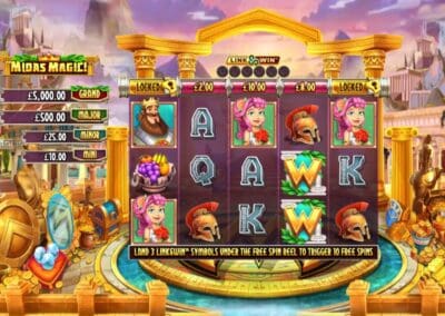 Midas Magic! slot gameplay
