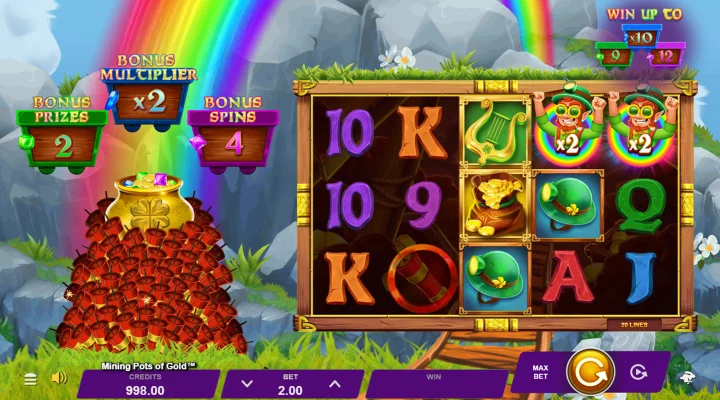 Mining Pots of Gold Slot Mining Pots of Gold Slot