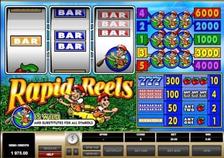 Rapid Reels Video Slot Review2