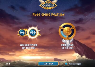 Rise of Olympus 100 slot play