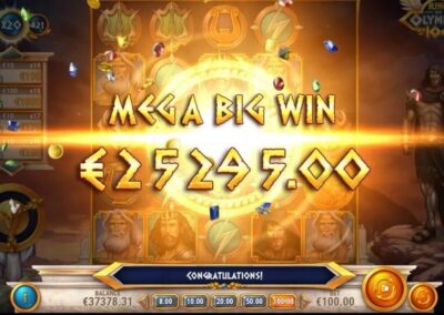 Rise of Olympus 100 slot win