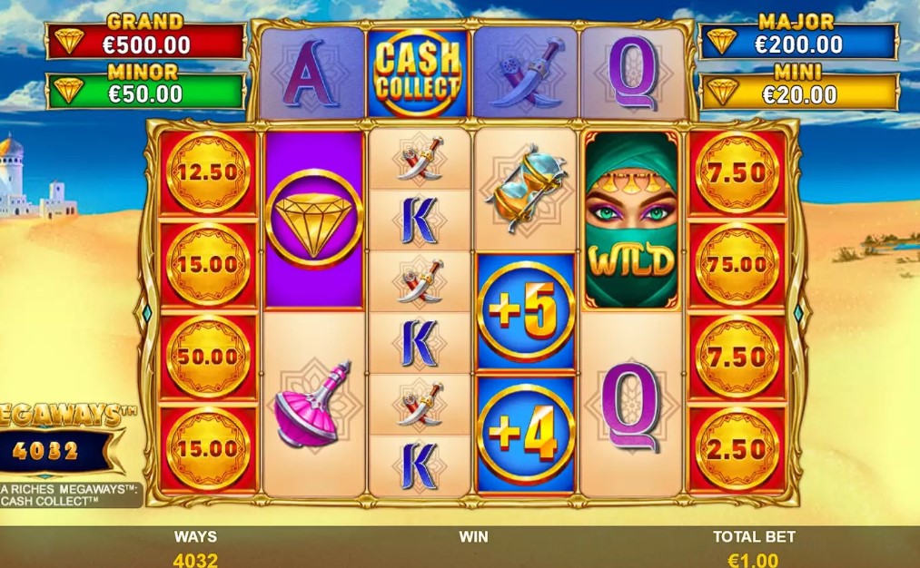 Sahara Riches Cash Collect Slot Review Sahara Riches Cash Collect Slot Review