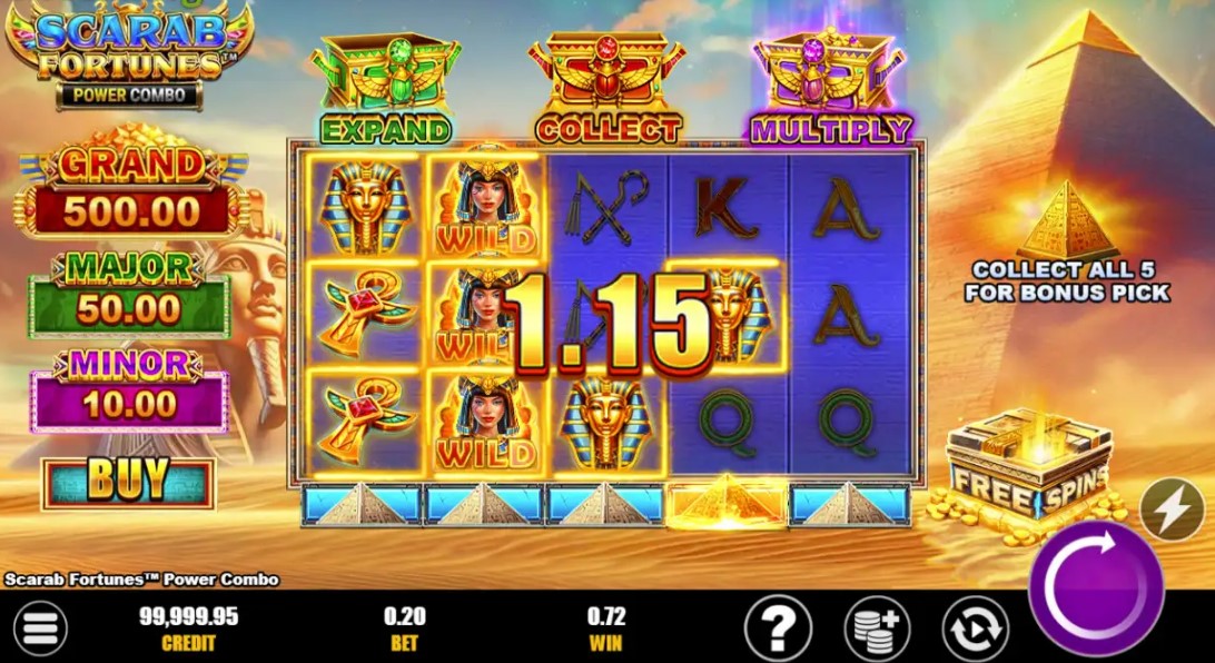 Scarab Fortunes Power Combo slot Scarab Fortunes Power Combo slot