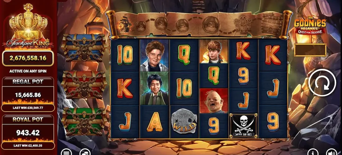 The Goonies Jackpot King Slot The Goonies Jackpot King Slot