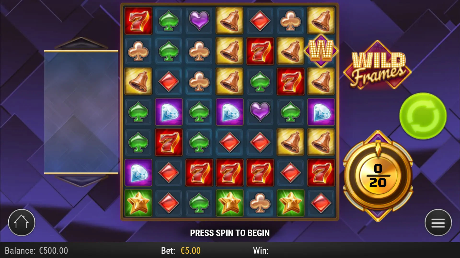 Wild Frames Slot Game