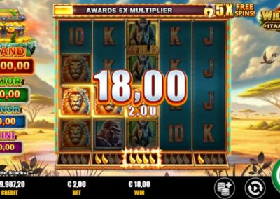 Wild Rhino Stampede Stacks slot Review