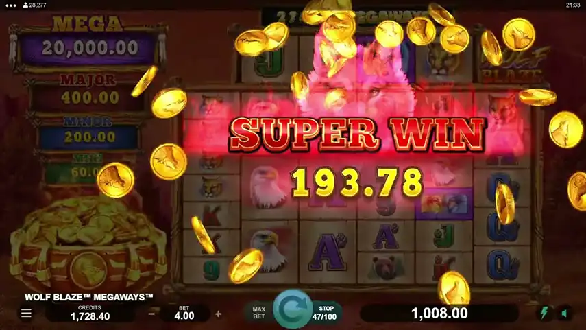 Wolf Blaze Wowpot! Megaways Slot Game Wolf Blaze Wowpot! Megaways Slot Game