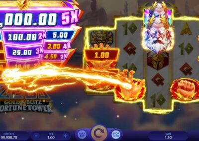 Zeus Gold Blitz Fortune Tower Slot review