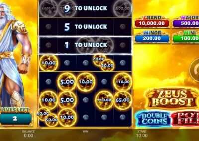 Zeus Legends of Olympus Triple Hit Combo Slot