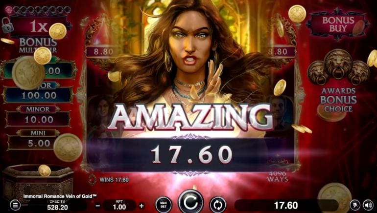 arqmk immortal romance vein of gold winner immortal romance vein of gold winner