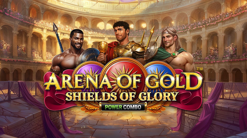desktop carousel logo Arena of Gold Shields of Glory Review