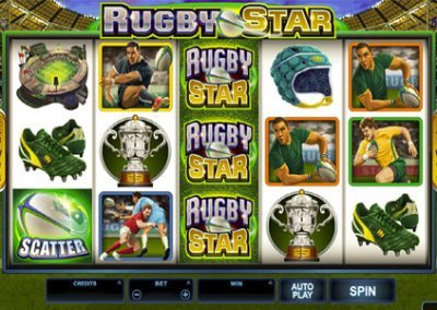 rugby star slot