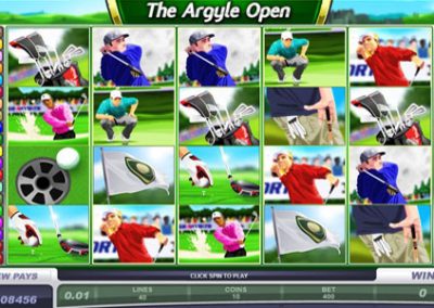 the argyle open slot