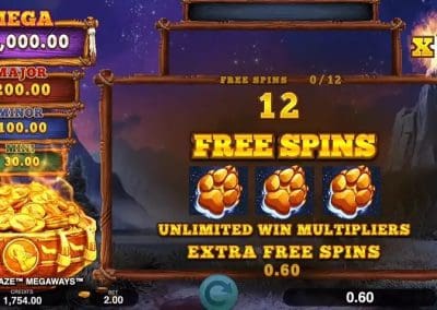 wolf blaze megaways slot